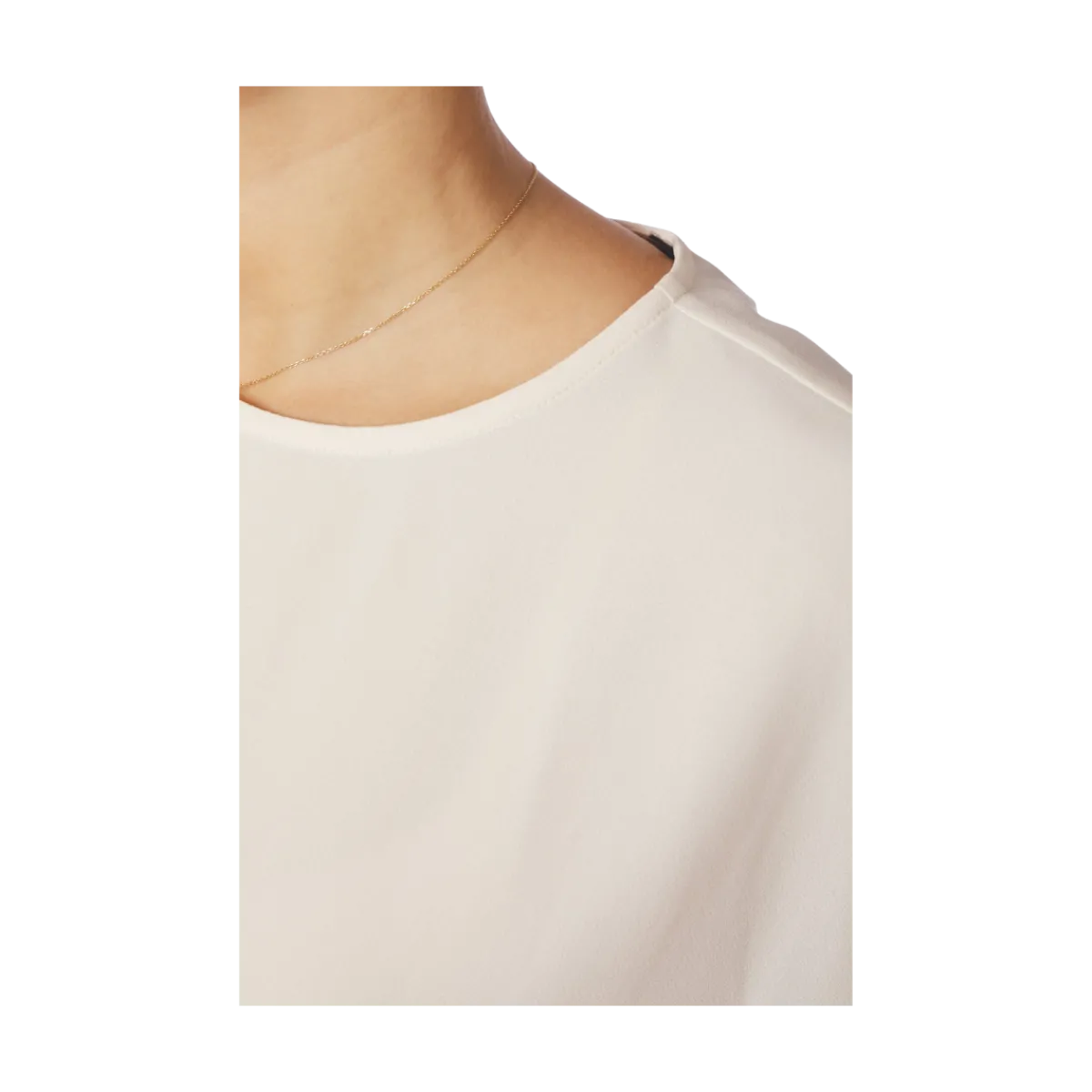 Neo Noir Nerita Asymmetric Blouse - Off White
