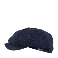 Outlet Wigéns Newsboy Classic Cap - Navy