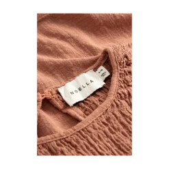 Outlet Noella N-MAURA BLOUSE - RED CLAY