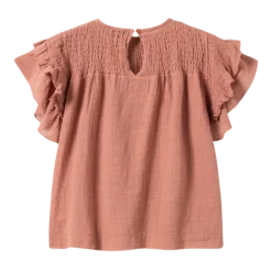Outlet Noella N-MAURA BLOUSE - RED CLAY