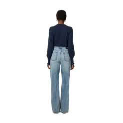 Clearance Fabienne Chapot NOO olly Balloon Pullover - After idnight Blue