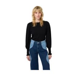 Fabienne Chapot NOO Molly Balloon Pullover - Black