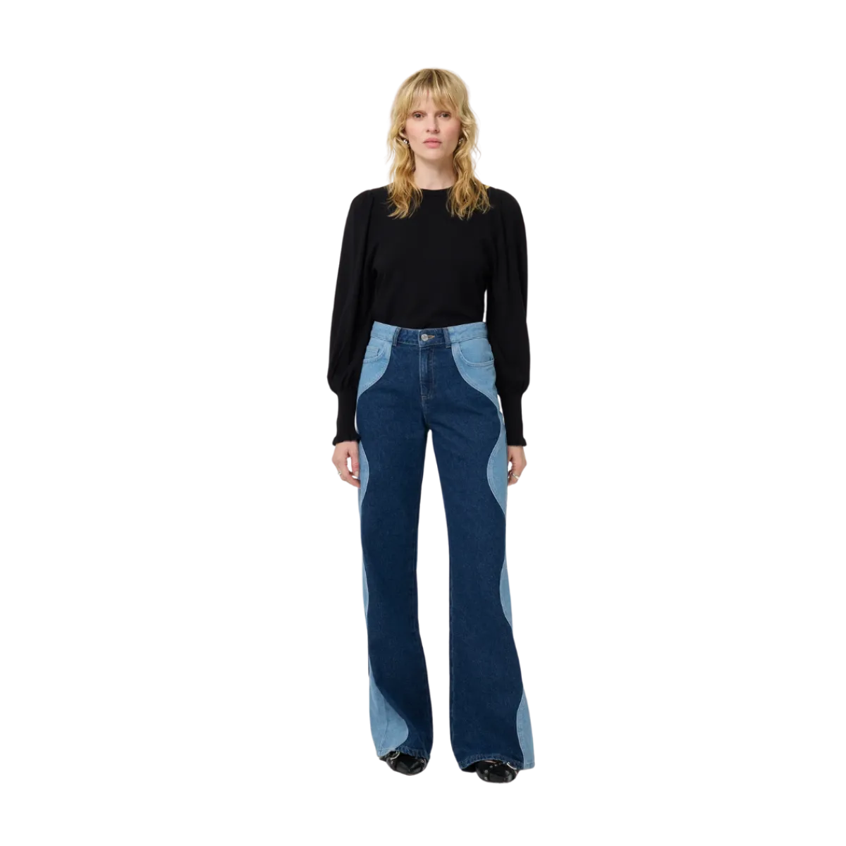 Fabienne Chapot NOO Molly Balloon Pullover - Black