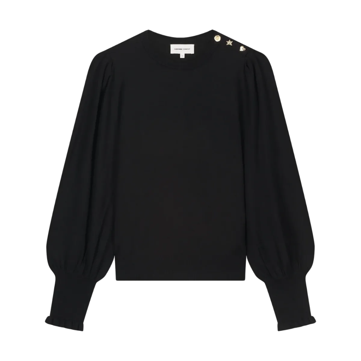 Fabienne Chapot NOO Molly Balloon Pullover - Black