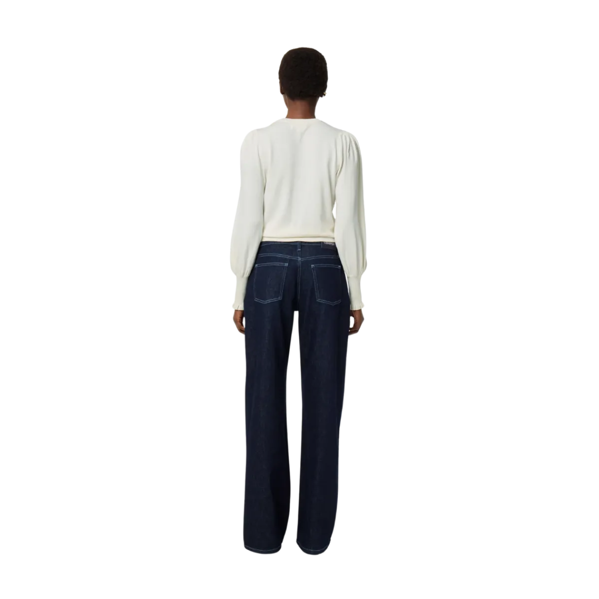 Discount Fabienne Chapot NOO olly Balloon Pullover - Coy White