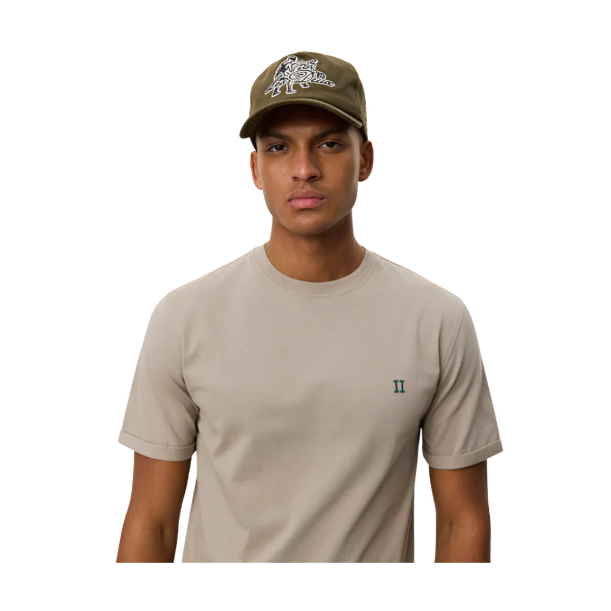 New Les Deux Norregaard Contrat T-hirt - aure Oak and