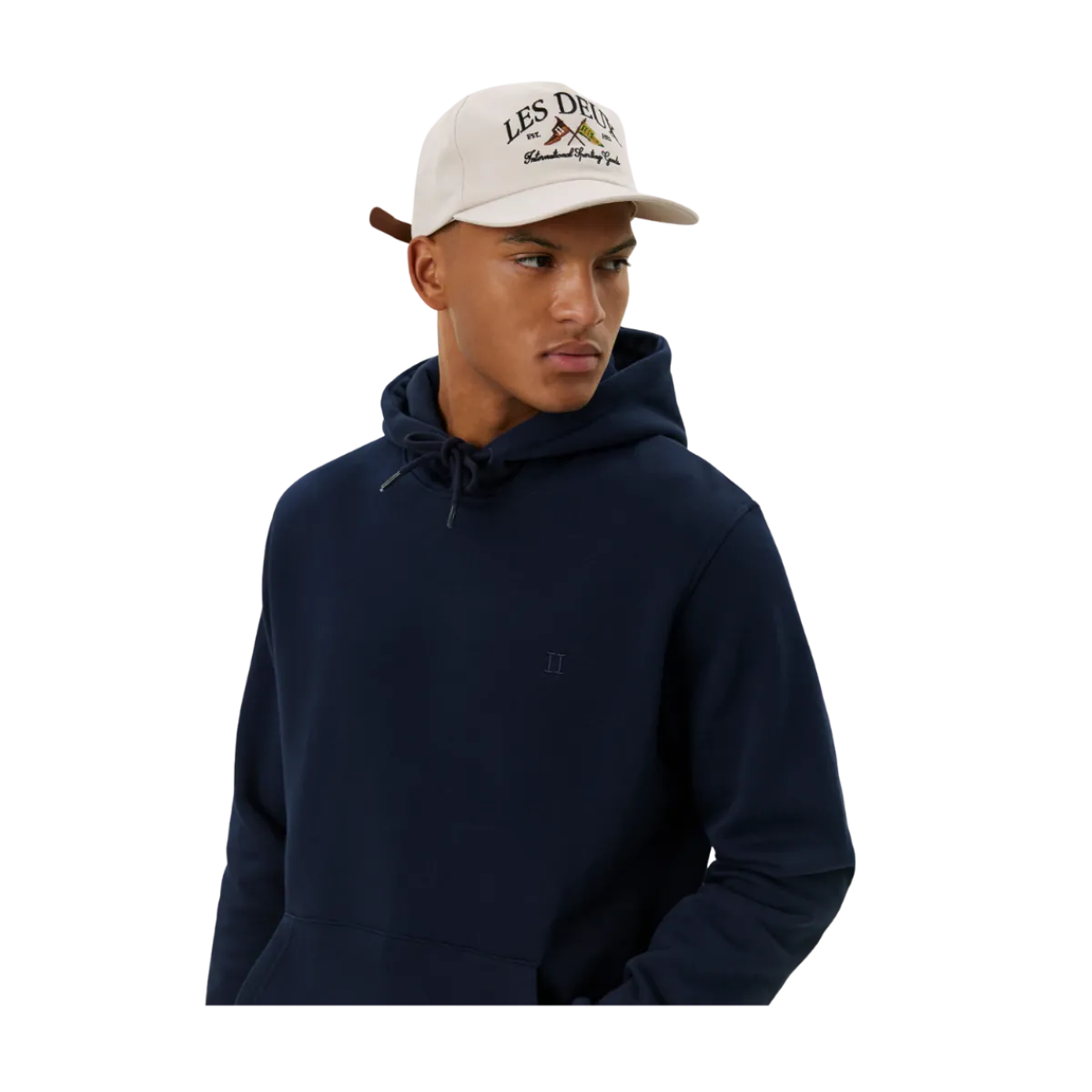Online Les Deux Nørregaard Tona Hoodie - Dark Navy