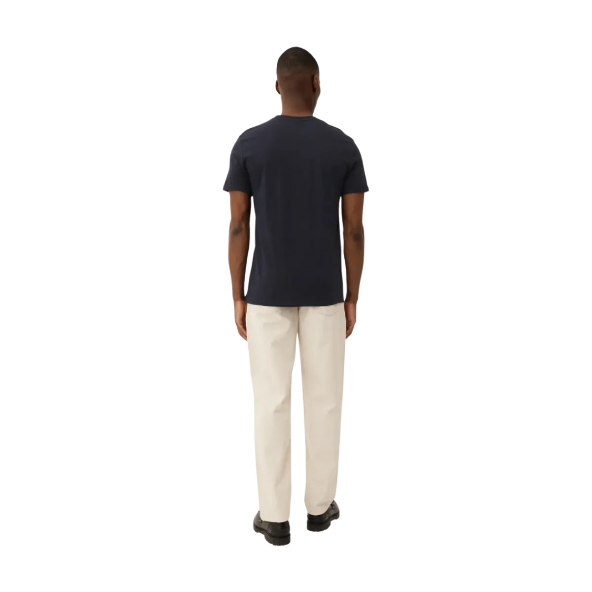 New Les Deux Nørregaard Tona T-hirt - Dark Navy