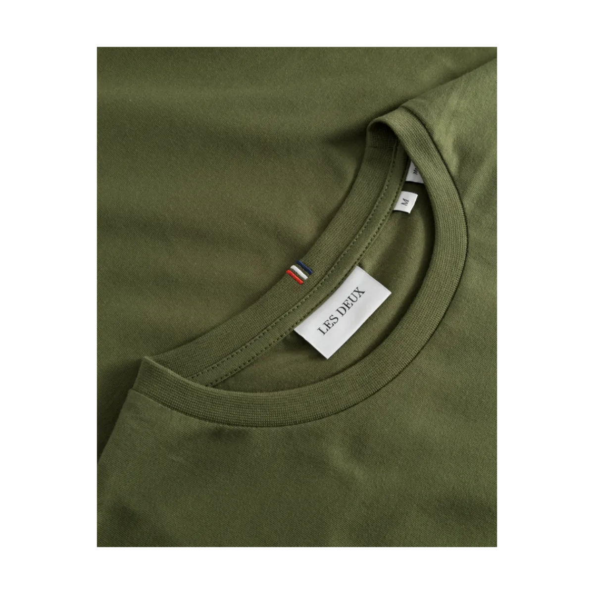 Outlet Les Deux Nørregaard T-hirt - Chive Green