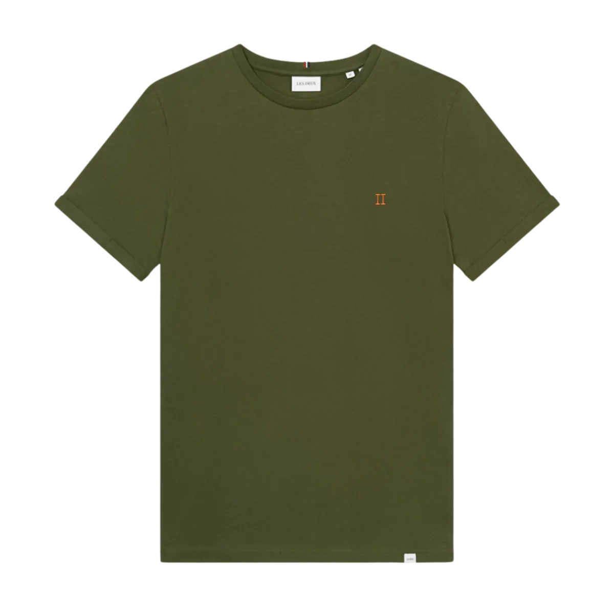 Outlet Les Deux Nørregaard T-hirt - Chive Green