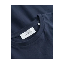 Sale Les Deux Nørregaard T-hirt Tonal - Dark Navy