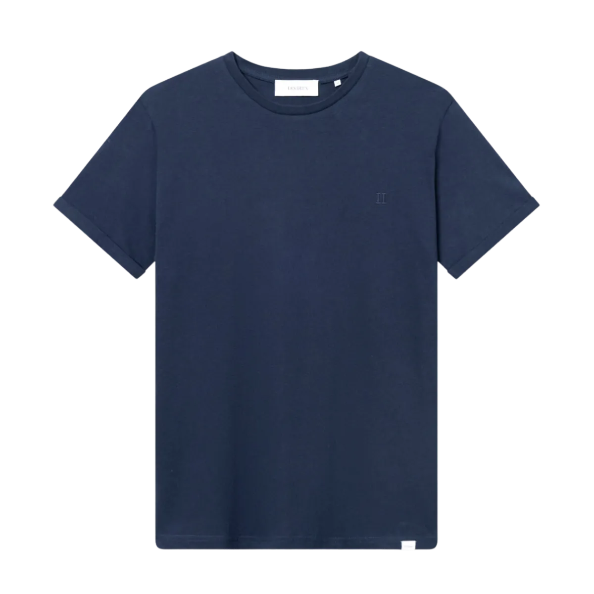 Sale Les Deux Nørregaard T-hirt Tonal - Dark Navy