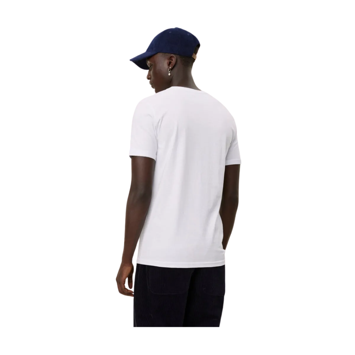 Outlet Les Deux Nørregaard T-Shirt Tonal - White