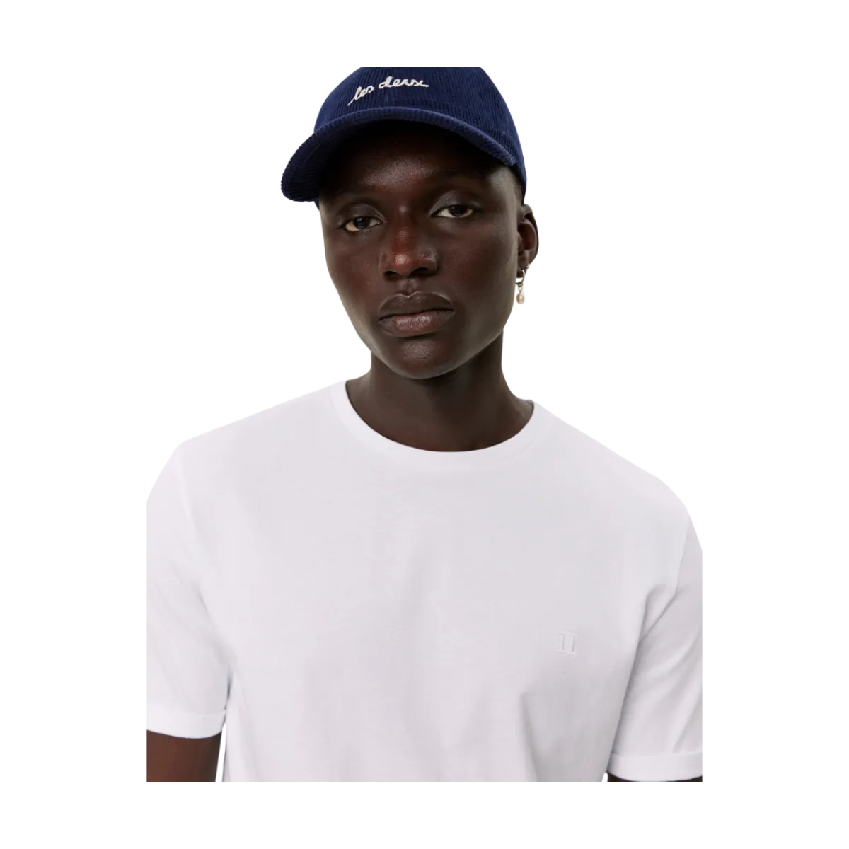Outlet Les Deux Nørregaard T-Shirt Tonal - White
