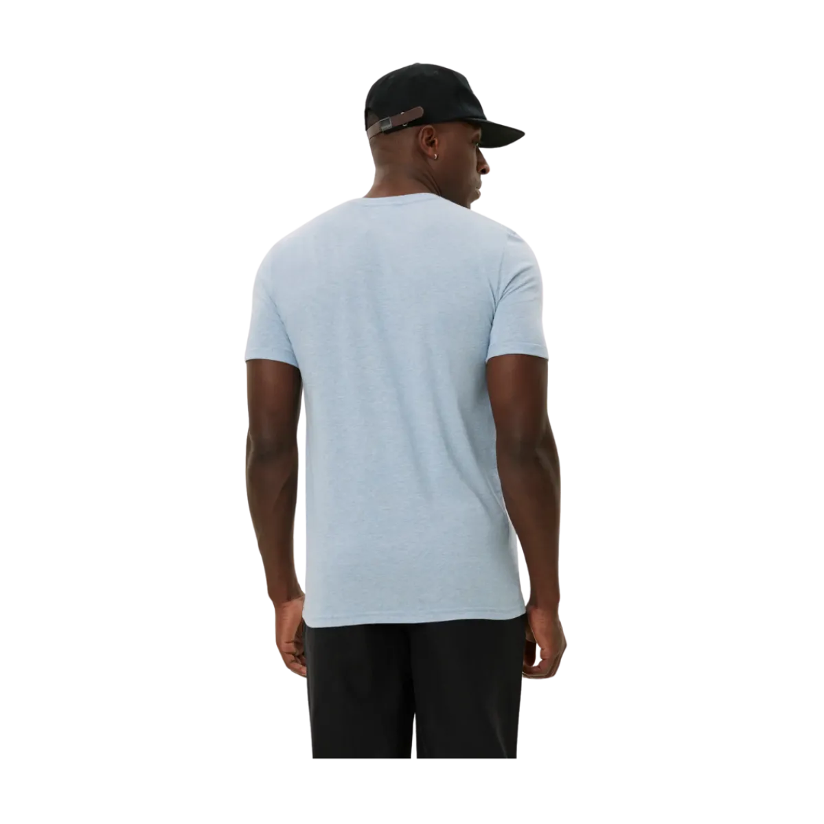 Discount Les Deux Nørregaard T-hirt Tonal - Xenon Blue elange