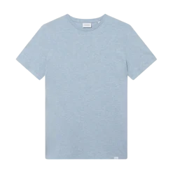 Discount Les Deux Nørregaard T-hirt Tonal - Xenon Blue elange