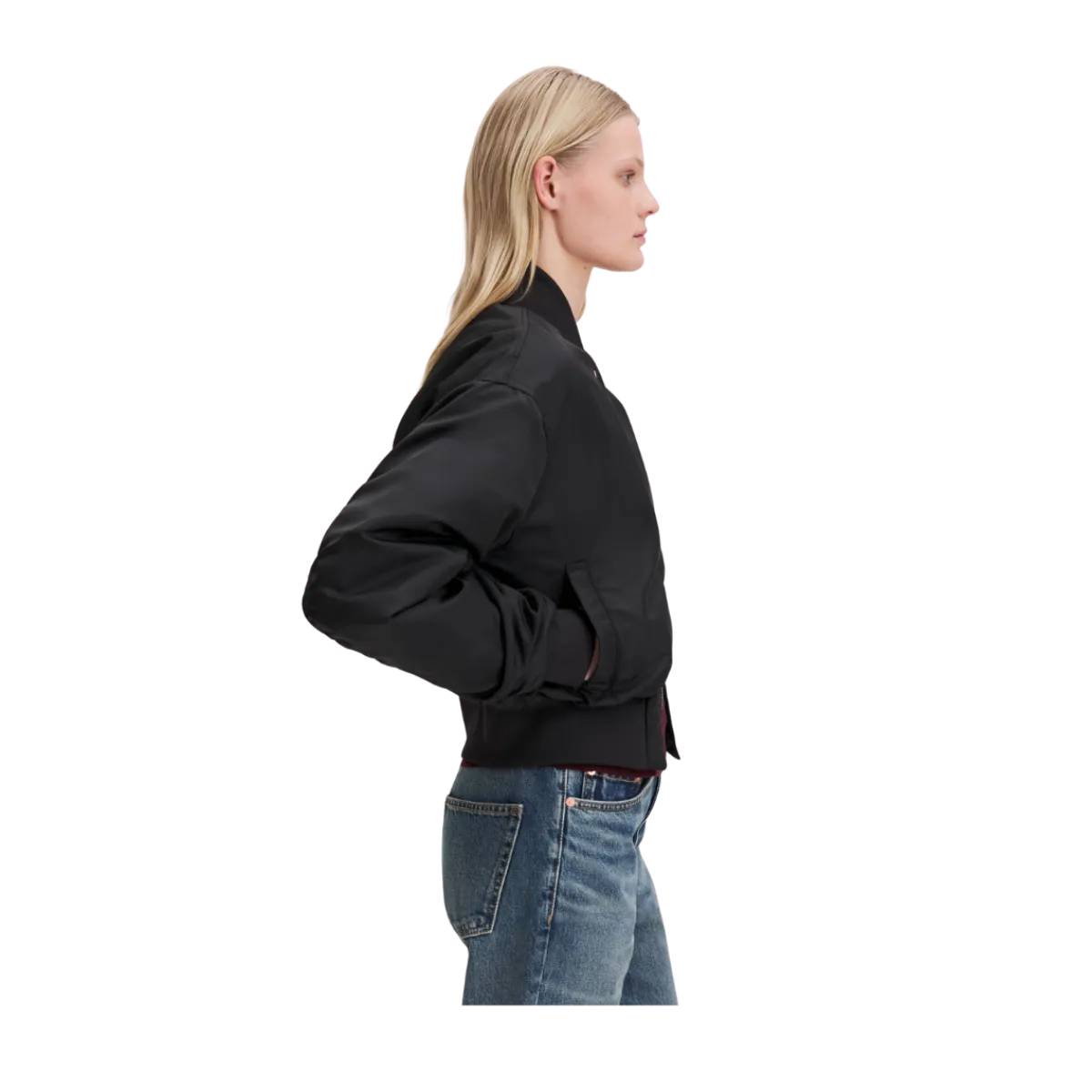 Sale Filippa K Nylon Zip Jacket - Black