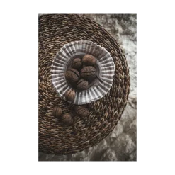 Clearance Jakobsdal Organza Skål - Brown