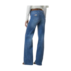 LOIS JEANS Palazzo - Cobalt Stone