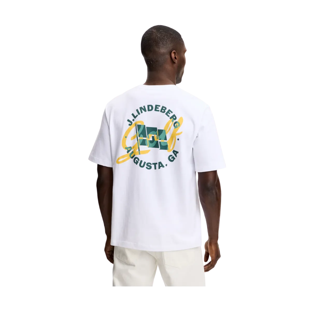 Sale J.Lindeberg Parcie Tour Tee - White