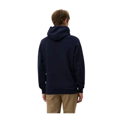 Discount Les Deux Patch Hoodie - Dark Navy