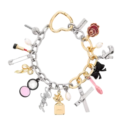 New Marc Jacobs Perfect Charm Bracelet - Silver/Multi