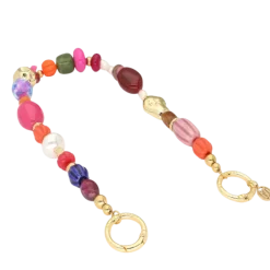 Best My Jewellery Phone cord chunky beads - Gold