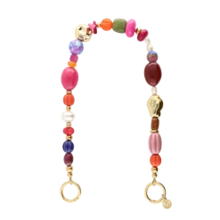 Best My Jewellery Phone cord chunky beads - Gold