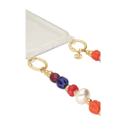 Best My Jewellery Phone cord chunky beads - Gold
