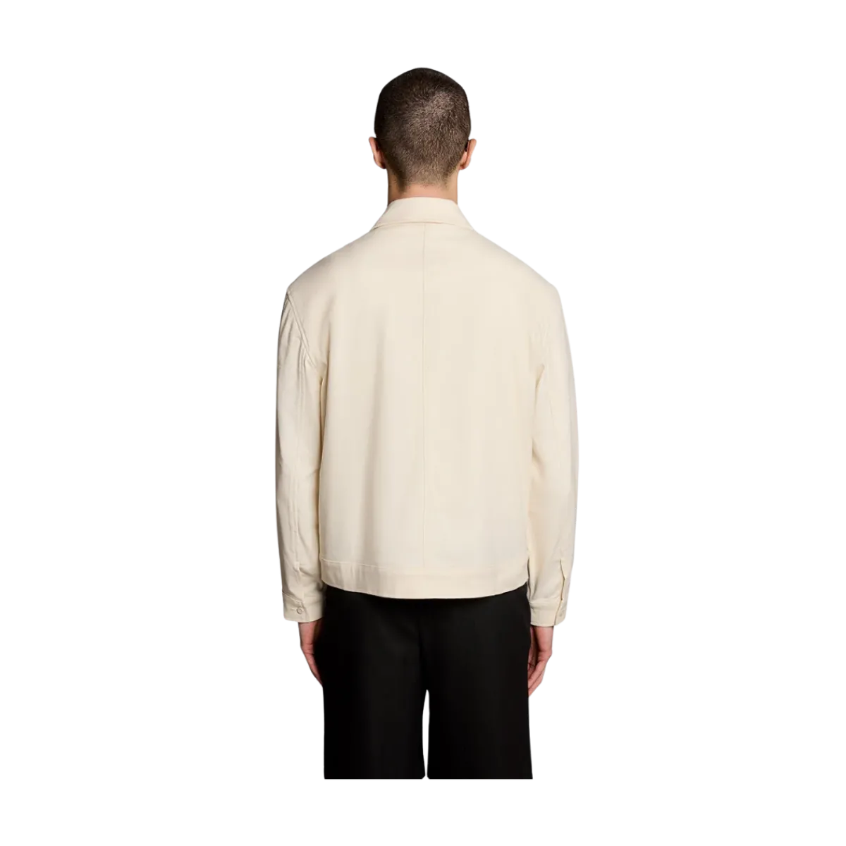 New Lyle & Scott Pintuck Jacket - Radiant Ecru