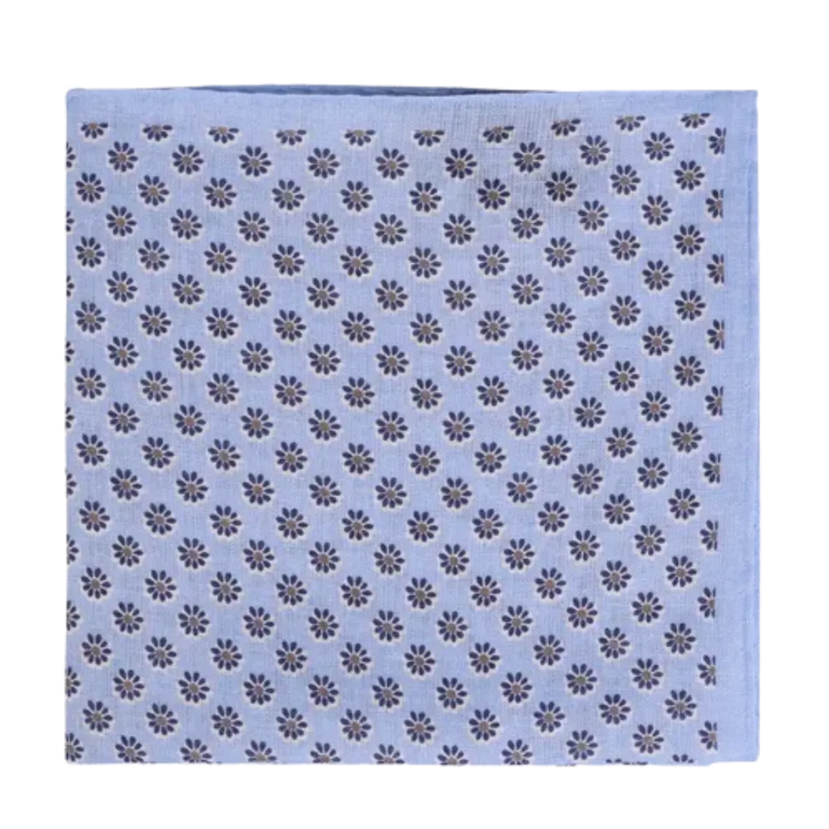 Clearance Amanda Christensen Pocket Square - Sky blue melange