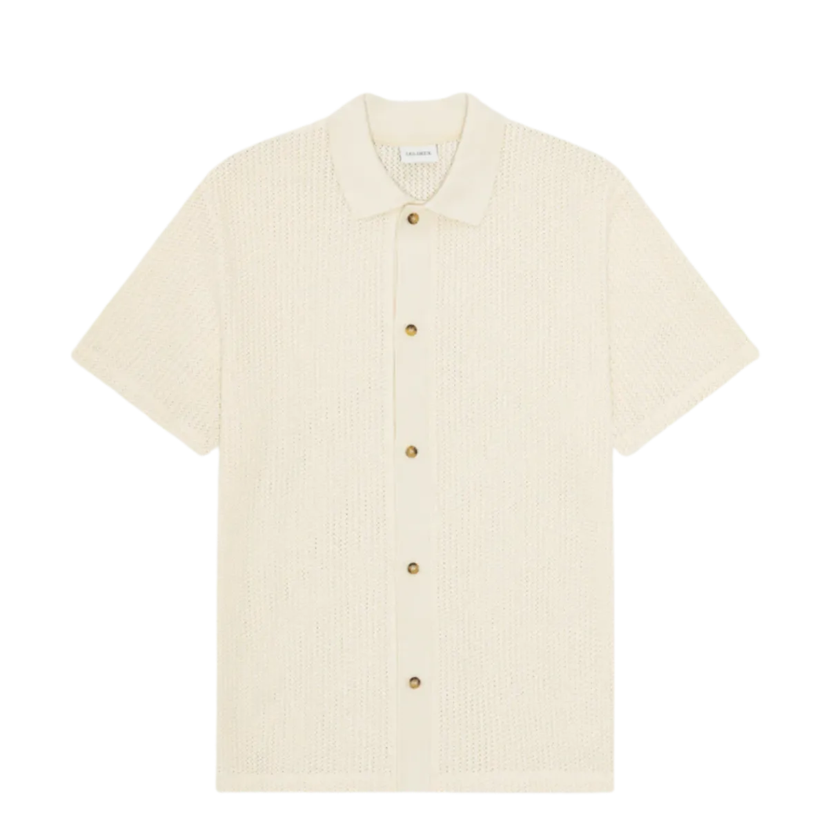 New Les Deux Pointee SS Shirt - Eggnog White
