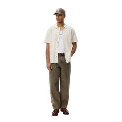 New Les Deux Pointee SS Shirt - Eggnog White