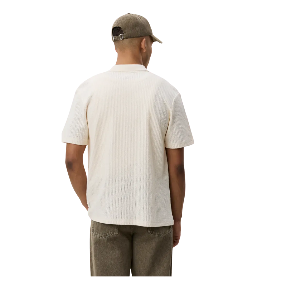 New Les Deux Pointee SS Shirt - Eggnog White