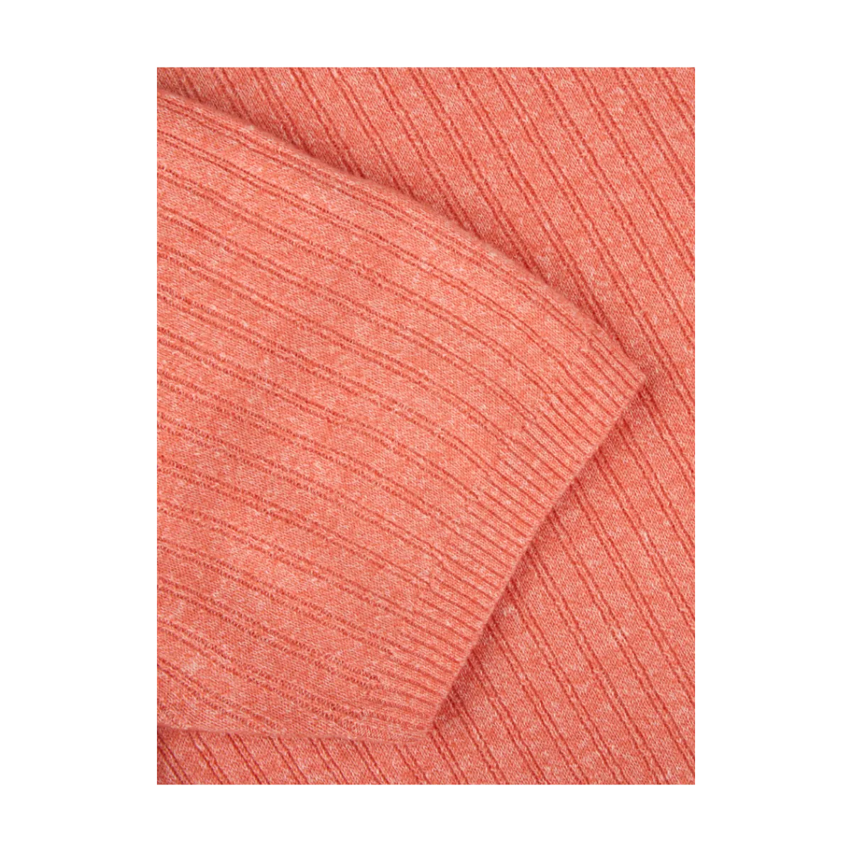 Online Stenströms Poo Shirt Knitted Ribbed - Orange