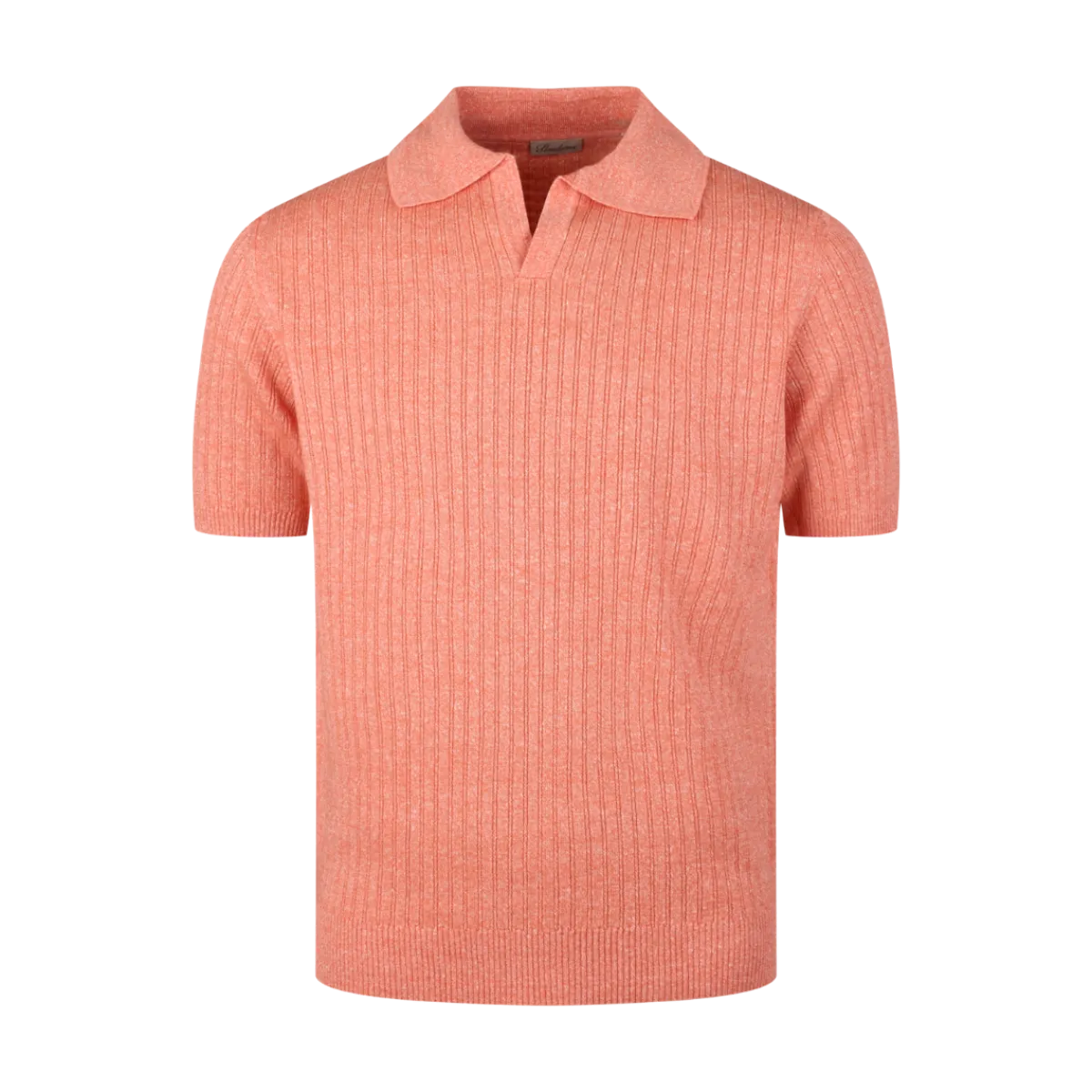 Online Stenströms Poo Shirt Knitted Ribbed - Orange