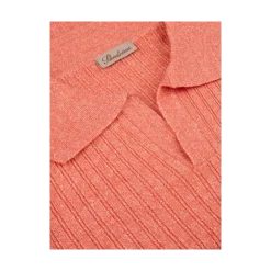 Online Stenströms Poo Shirt Knitted Ribbed - Orange