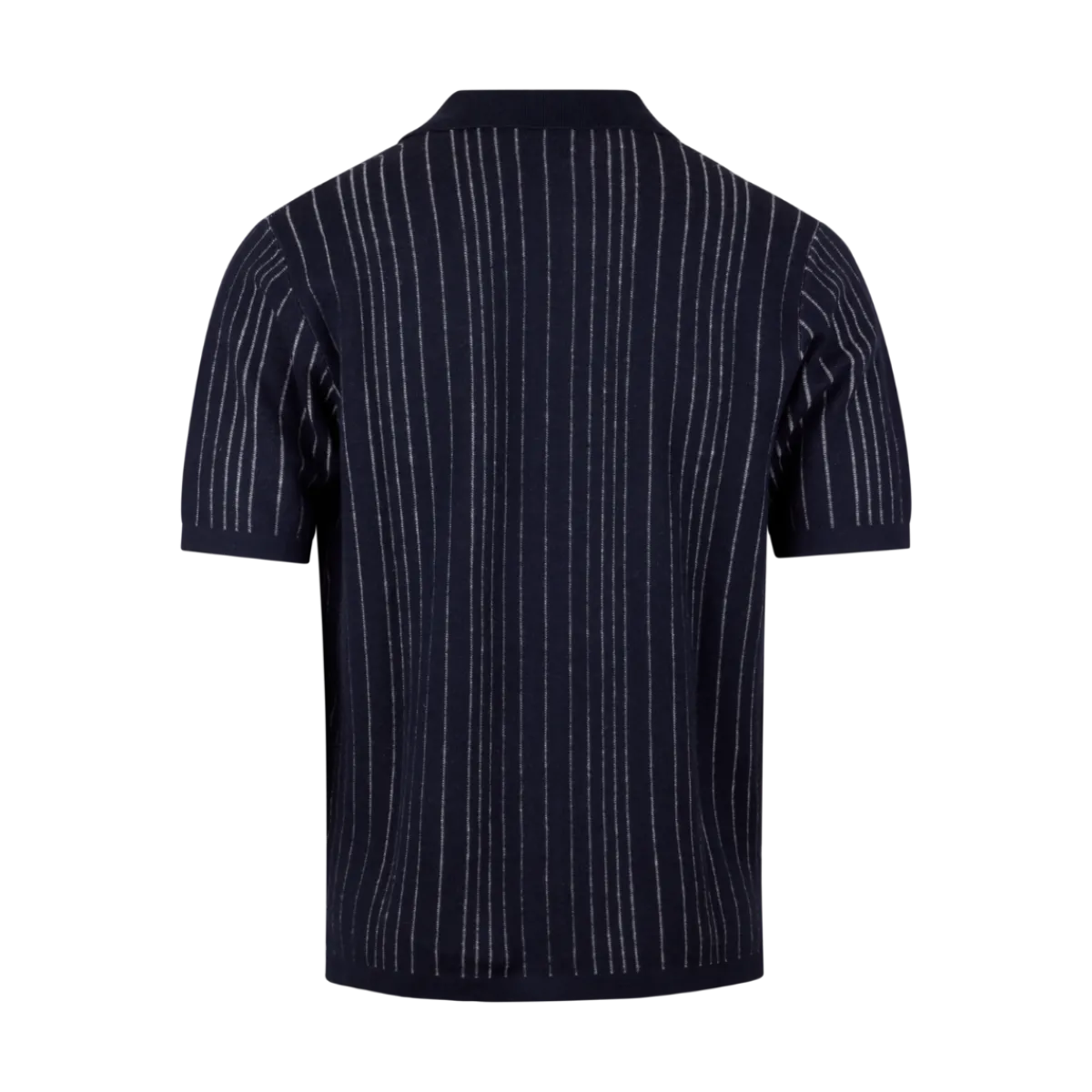 Outlet Stenströms Poo hirt Knitted triped - Navy tripe