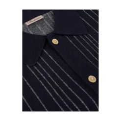 Outlet Stenströms Poo hirt Knitted triped - Navy tripe