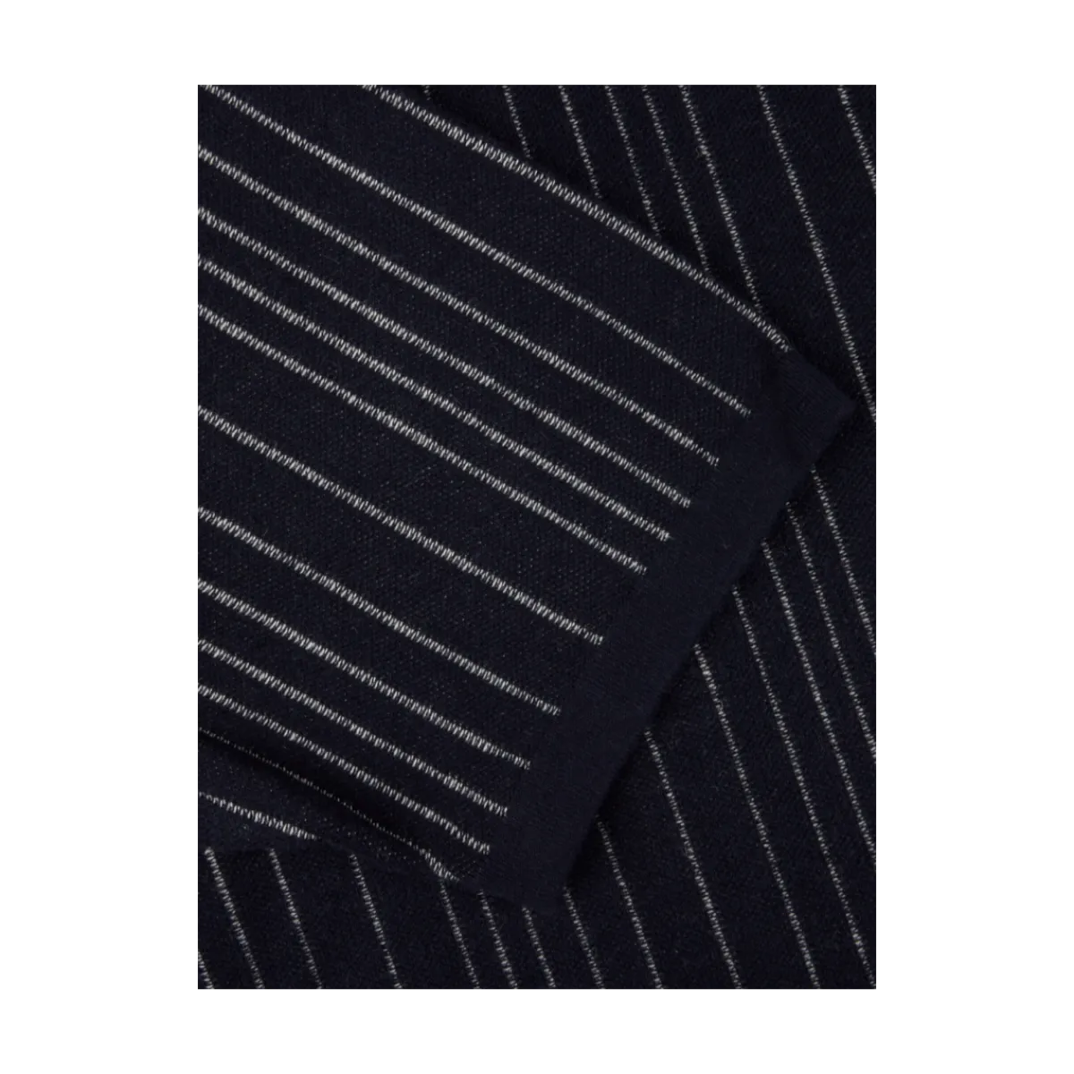 Outlet Stenströms Poo hirt Knitted triped - Navy tripe