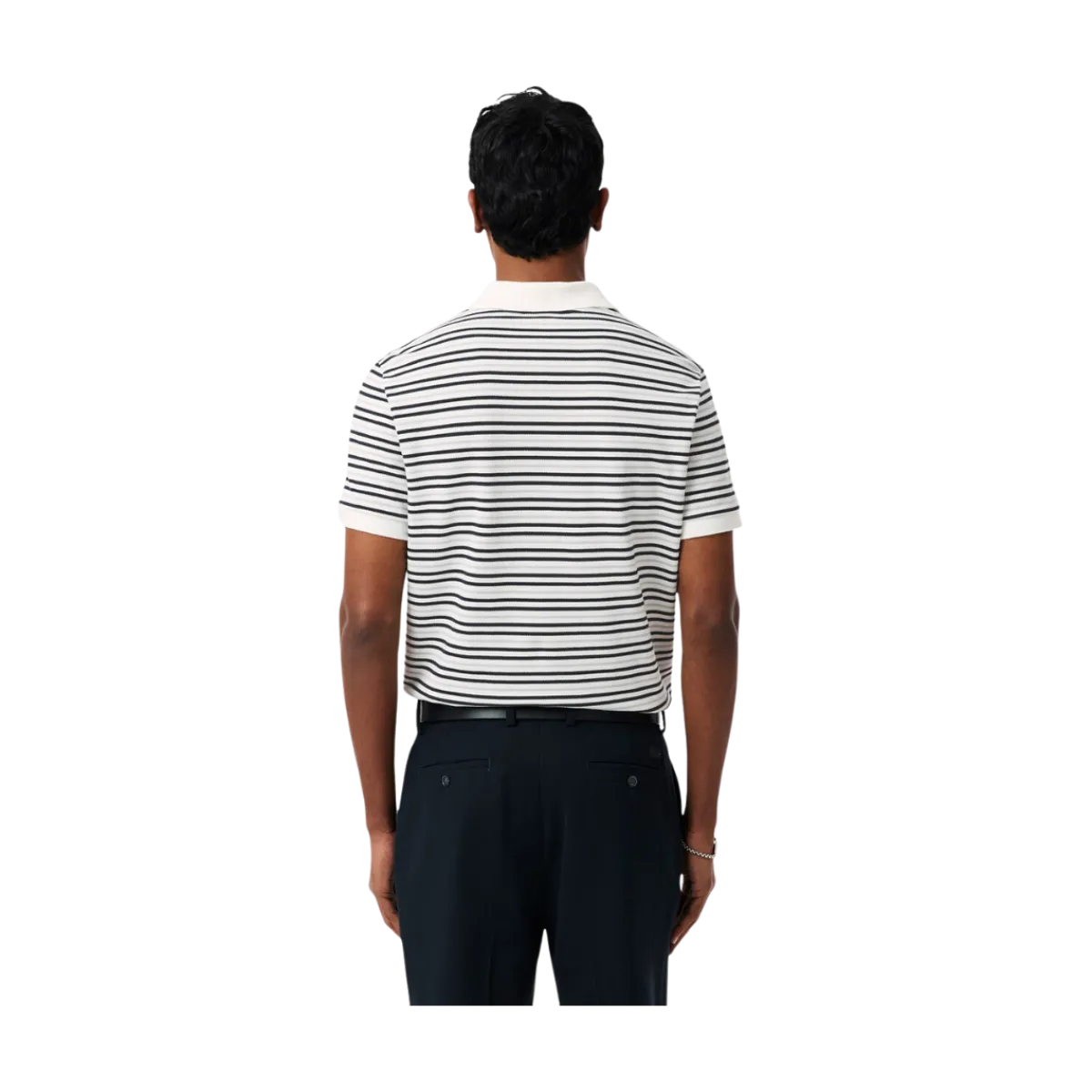 Discount Lacoste Polos Homme - Blackbird/Flour