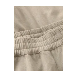 Online Knowledge Cotton Apparel Poey Wide inen hort - ight feather gray