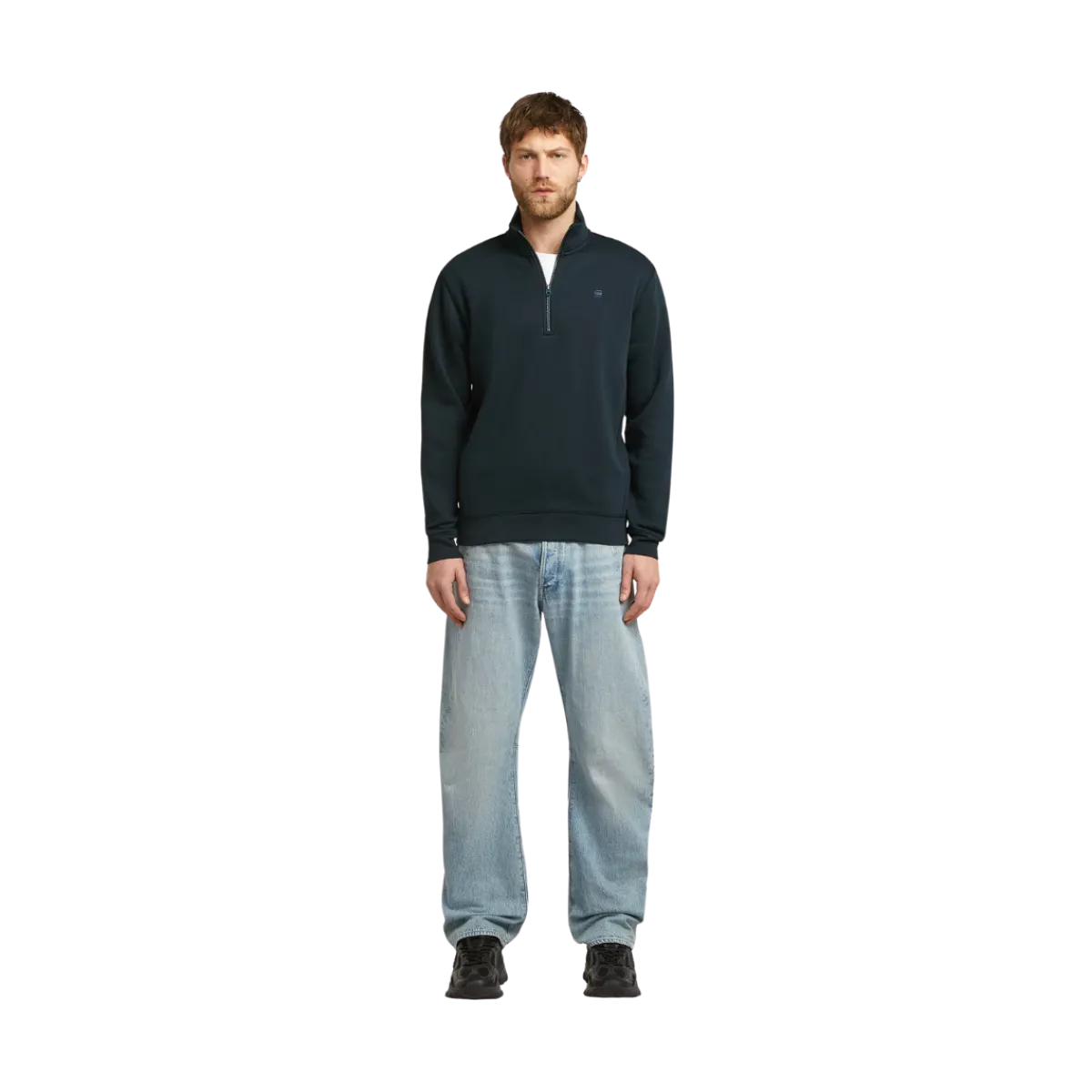 Sale G-star raw Preiu Core Half Zip weat - alute