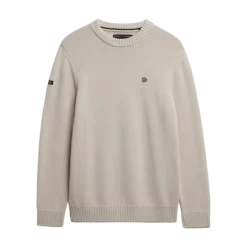 Best Superdry Preppy Cotton Jumper - Saicoth White