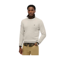 Best Superdry Preppy Cotton Jumper - Saicoth White
