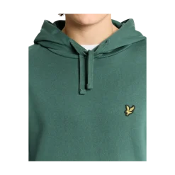 New Lyle & Scott Puover Hoodie - Evergade