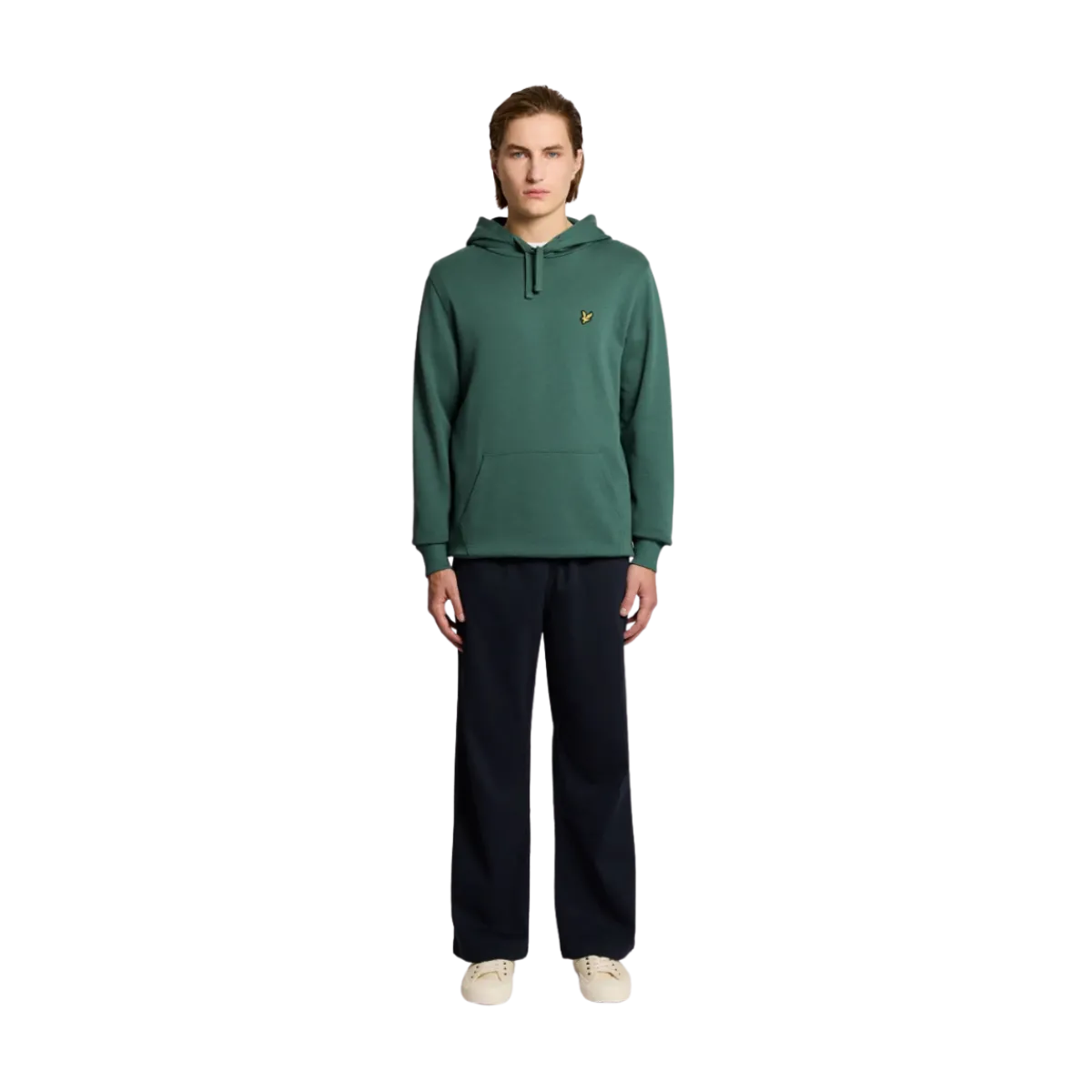 New Lyle & Scott Puover Hoodie - Evergade