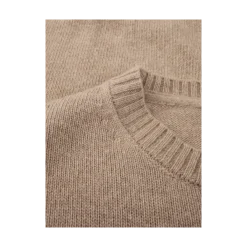 Best Stenströms Pullover Knitted Crew Neck - Light brown
