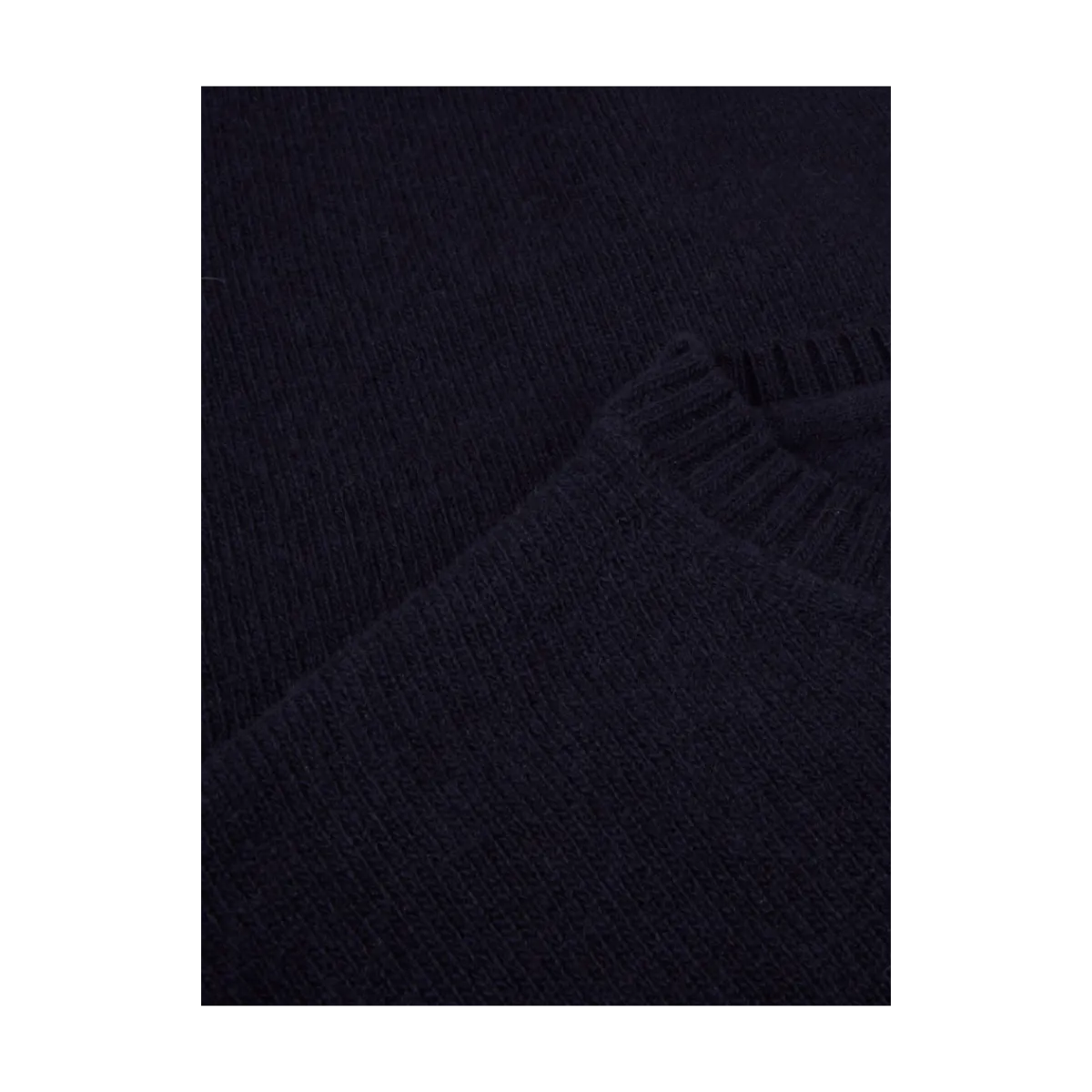 Outlet Stenströms Pullover Knitted Crew Neck - Navy