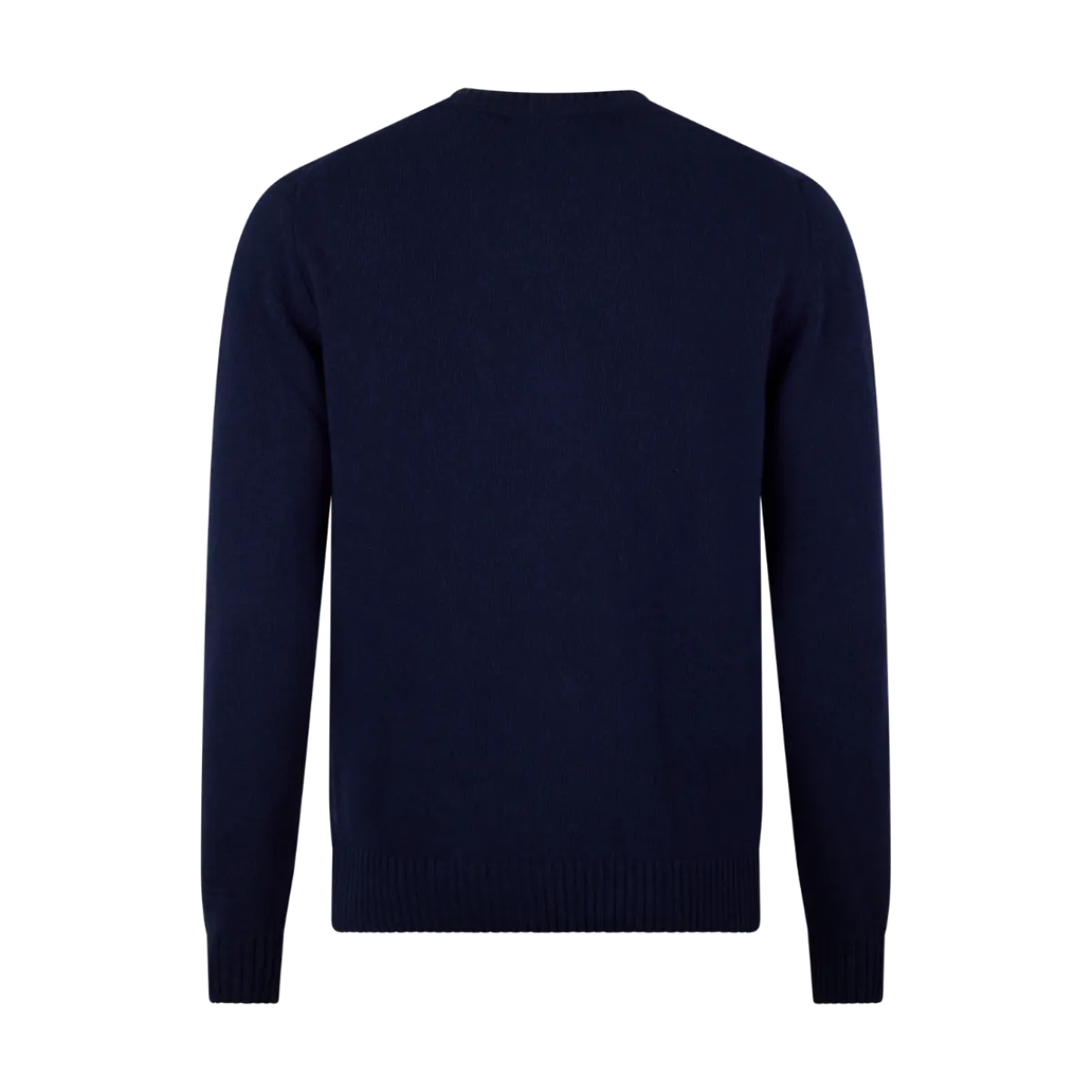 Outlet Stenströms Pullover Knitted Crew Neck - Navy